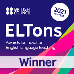 ELTons Awards. Winner 2021