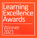 Learning Excellence Awards. Winner 2021